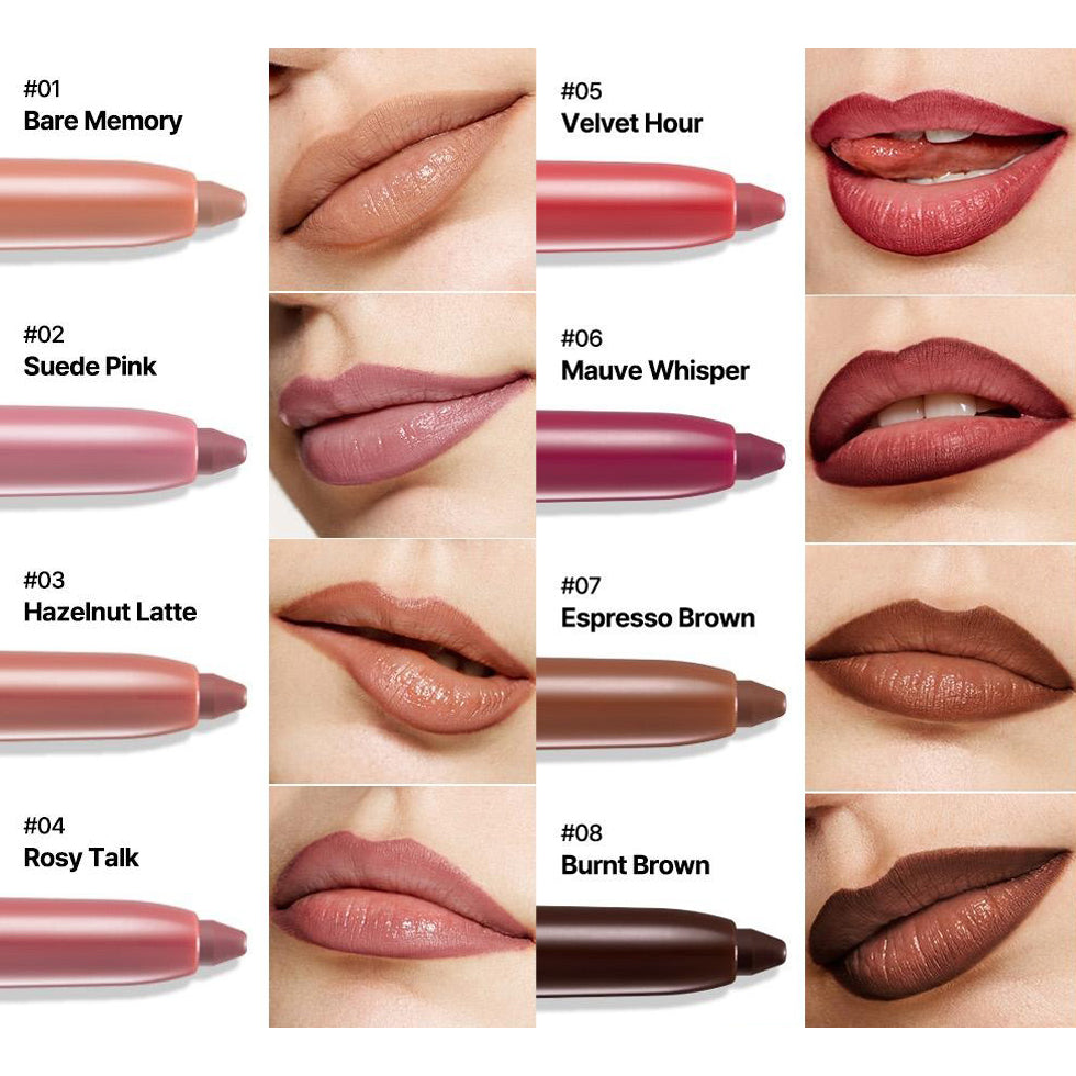 Easy Glide Lip Liner — Creamy, Blendable Color with Smooth Application-9YOE9