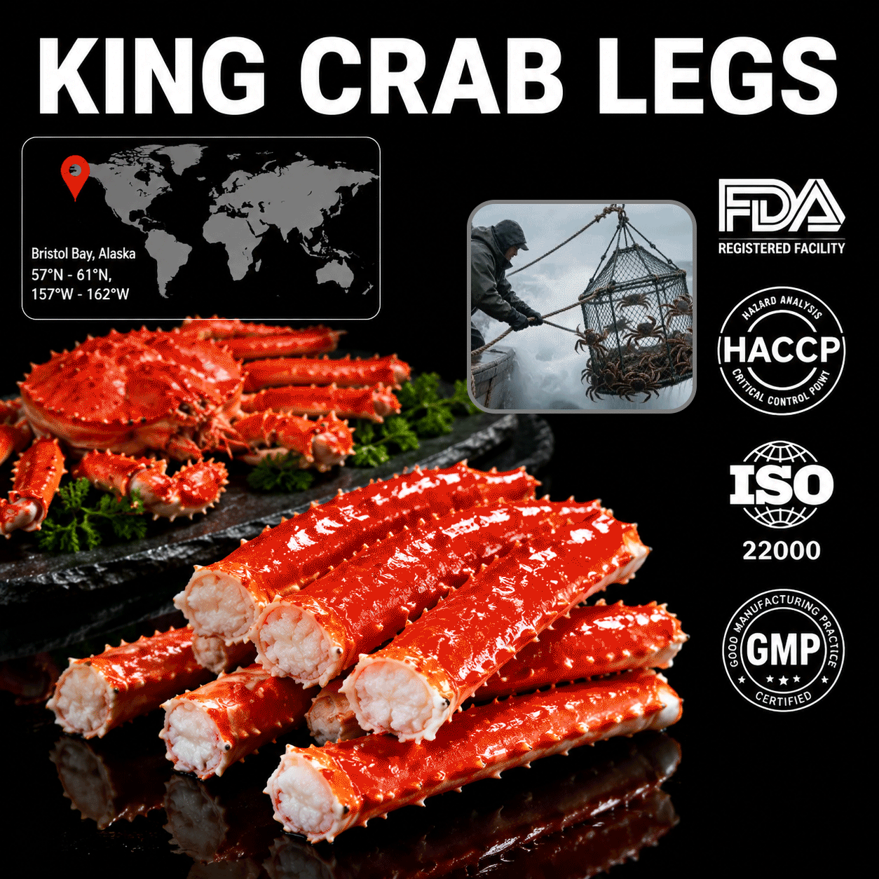 🦀Alaskan Red King Crab-9YOE9