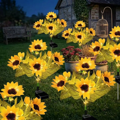 【MothersDayGift】🔥Hot Sale 49% off🌟🌻 2026 UPGRADED Solar Sunflowers – Hyper-Realistic Petals, Stunning Shadow Projections & Dusk-to-Dawn Garden Mag-9YOE9