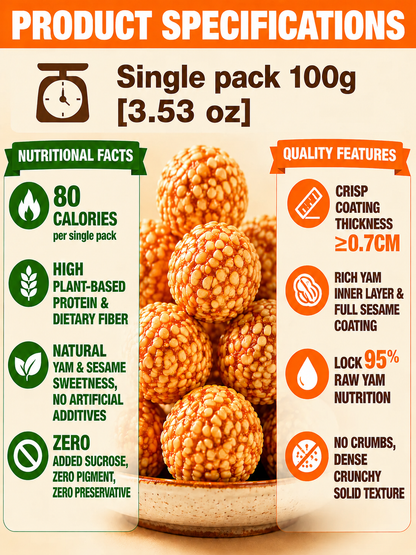 🥜Sesame Coated Yam Peanuts. Original Flavor-9YOE9