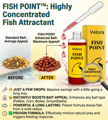 Concentrated Fish Attractant Liquid – Fast-Acting Red Worm Bait Additive for Freshwater Fishing, Enhances Scent & Improves Bite Response (100ml)-9YOE9