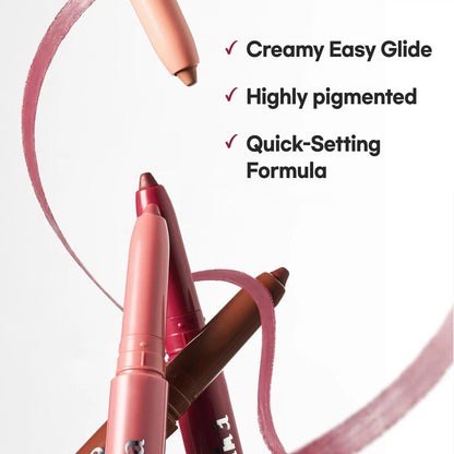 Easy Glide Lip Liner — Creamy, Blendable Color with Smooth Application-9YOE9