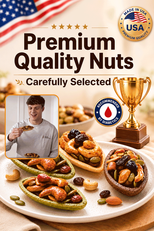 🍪Premium Crispy Almond Cashew Cookies – Roasted Nut Snack with Cocoa, Matcha & Original Flavors-9YOE9