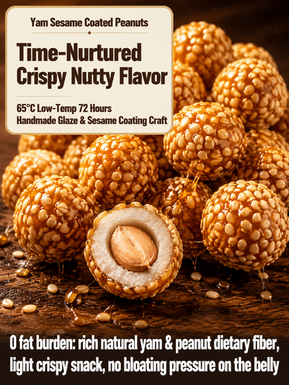 🥜Sesame Coated Yam Peanuts. Original Flavor-9YOE9