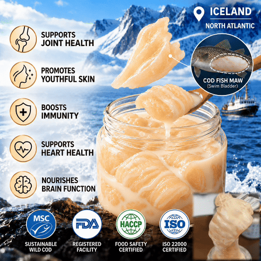 Icelandic Cod Fish Maw – Nourish Your Body, Support Your Active Lifestyle