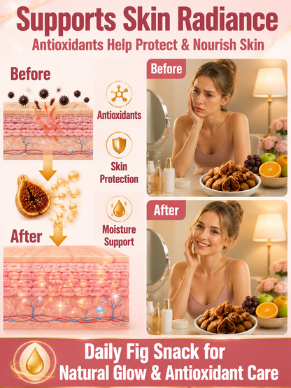 Natural Sun-Dried Figs – Sweet & Chewy Healthy Fruit Snack