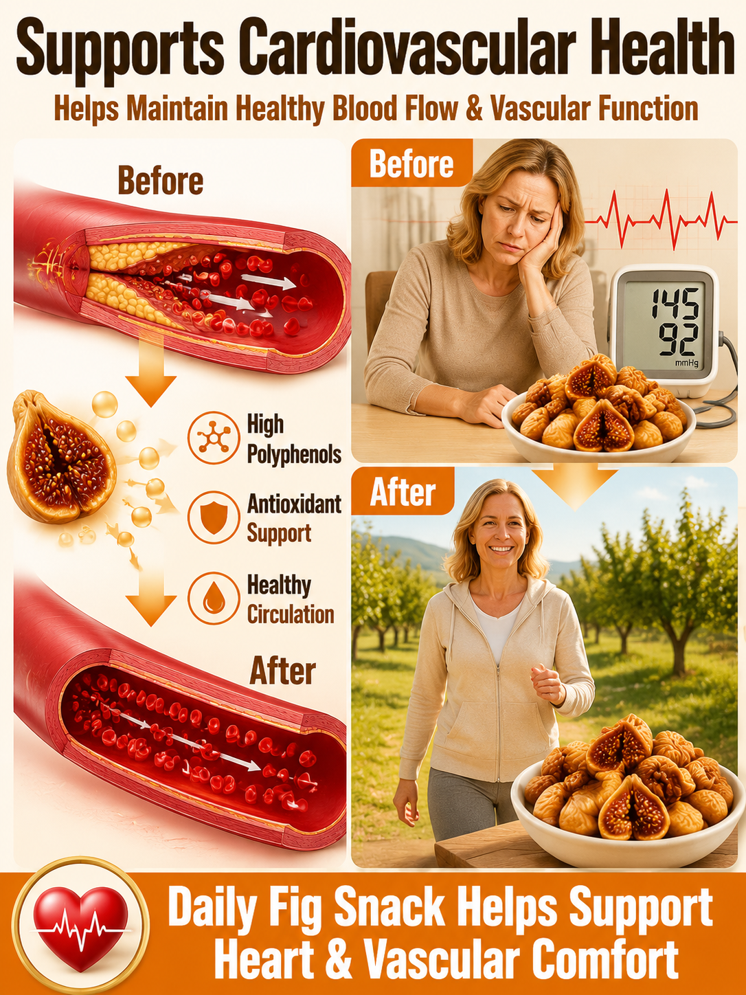 Natural Sun-Dried Figs – Sweet & Chewy Healthy Fruit Snack
