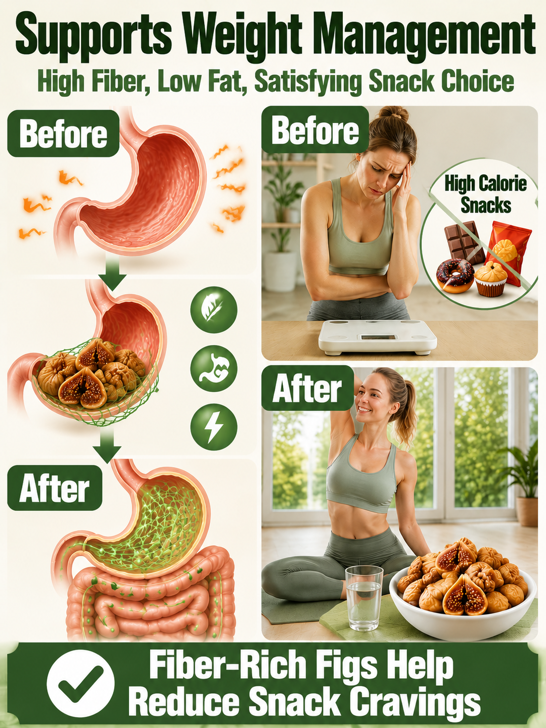 Natural Sun-Dried Figs – Sweet & Chewy Healthy Fruit Snack
