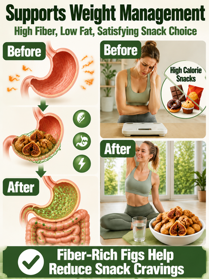 Natural Sun-Dried Figs – Sweet & Chewy Healthy Fruit Snack