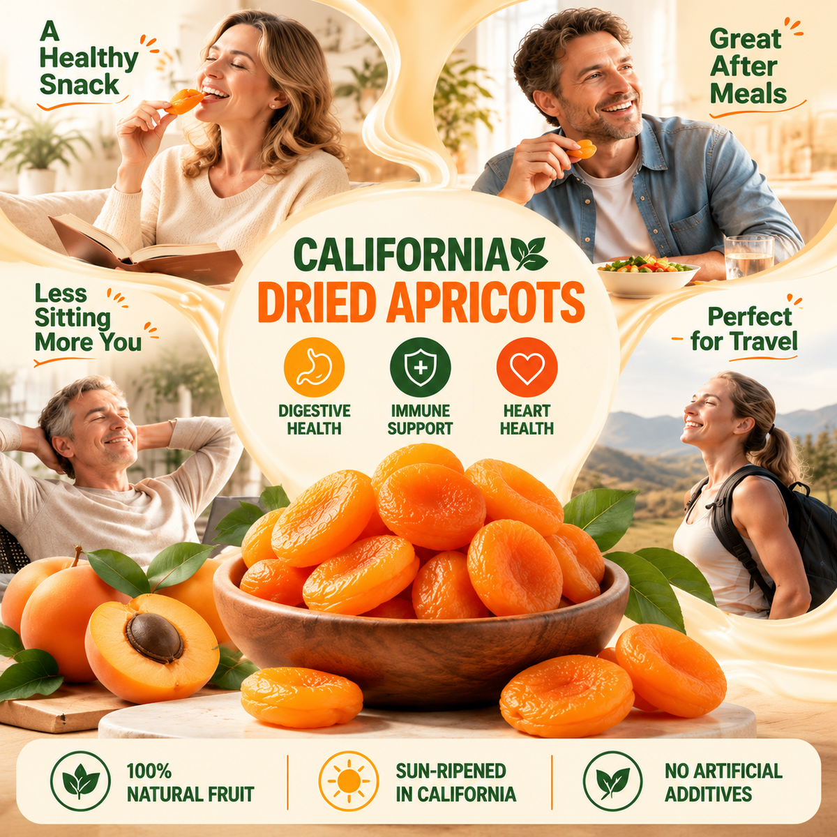 California Specialty Dried Apricots-YOE