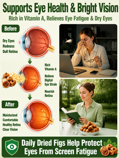 Natural Sun-Dried Figs – Sweet & Chewy Healthy Fruit Snack