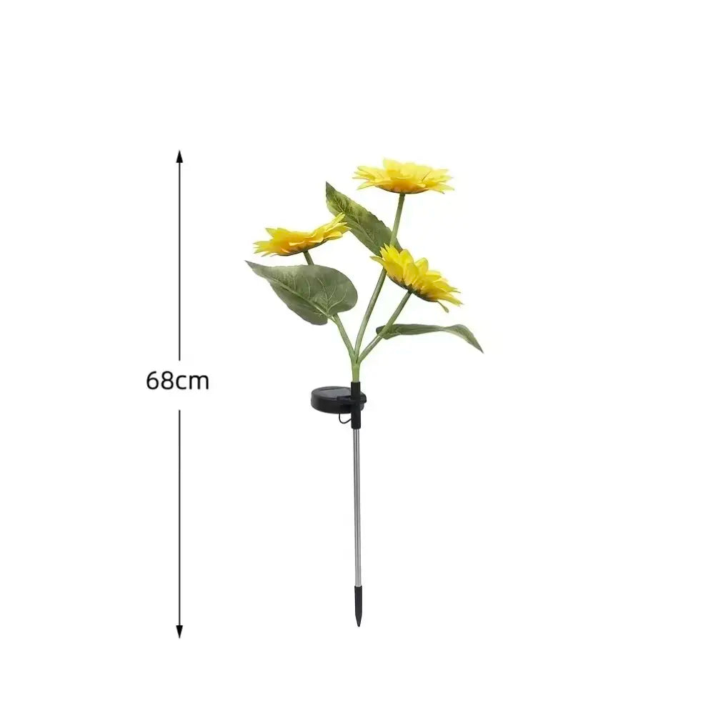 【MothersDayGift】🔥Hot Sale 49% off🌟🌻 2026 UPGRADED Solar Sunflowers – Hyper-Realistic Petals, Stunning Shadow Projections & Dusk-to-Dawn Garden Mag-9YOE9