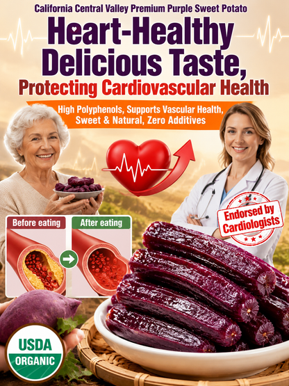 Healthy Low Fat Purple Sweet Potato Snack-9YOE9