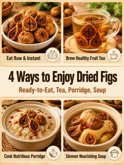 Natural Sun-Dried Figs – Sweet & Chewy Healthy Fruit Snack