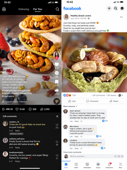 🍪Premium Crispy Almond Cashew Cookies – Roasted Nut Snack with Cocoa, Matcha & Original Flavors-9YOE9
