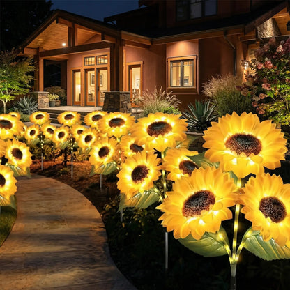 【MothersDayGift】🔥Hot Sale 49% off🌟🌻 2026 UPGRADED Solar Sunflowers – Hyper-Realistic Petals, Stunning Shadow Projections & Dusk-to-Dawn Garden Mag-9YOE9