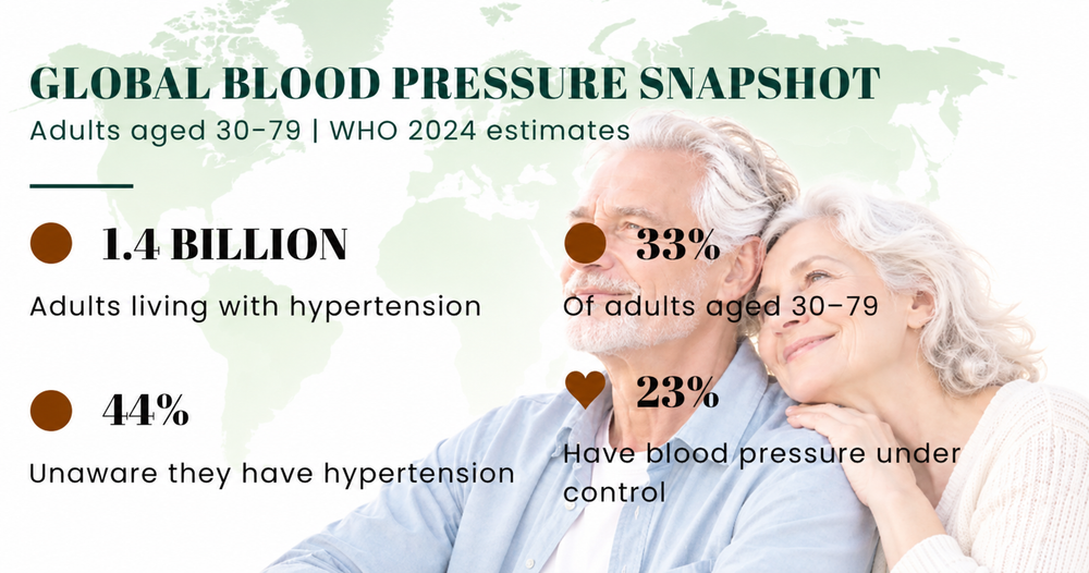 Health data infographic