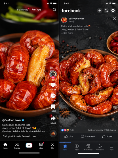 🦞Fresh lobster tail meat with shell-9YOE9