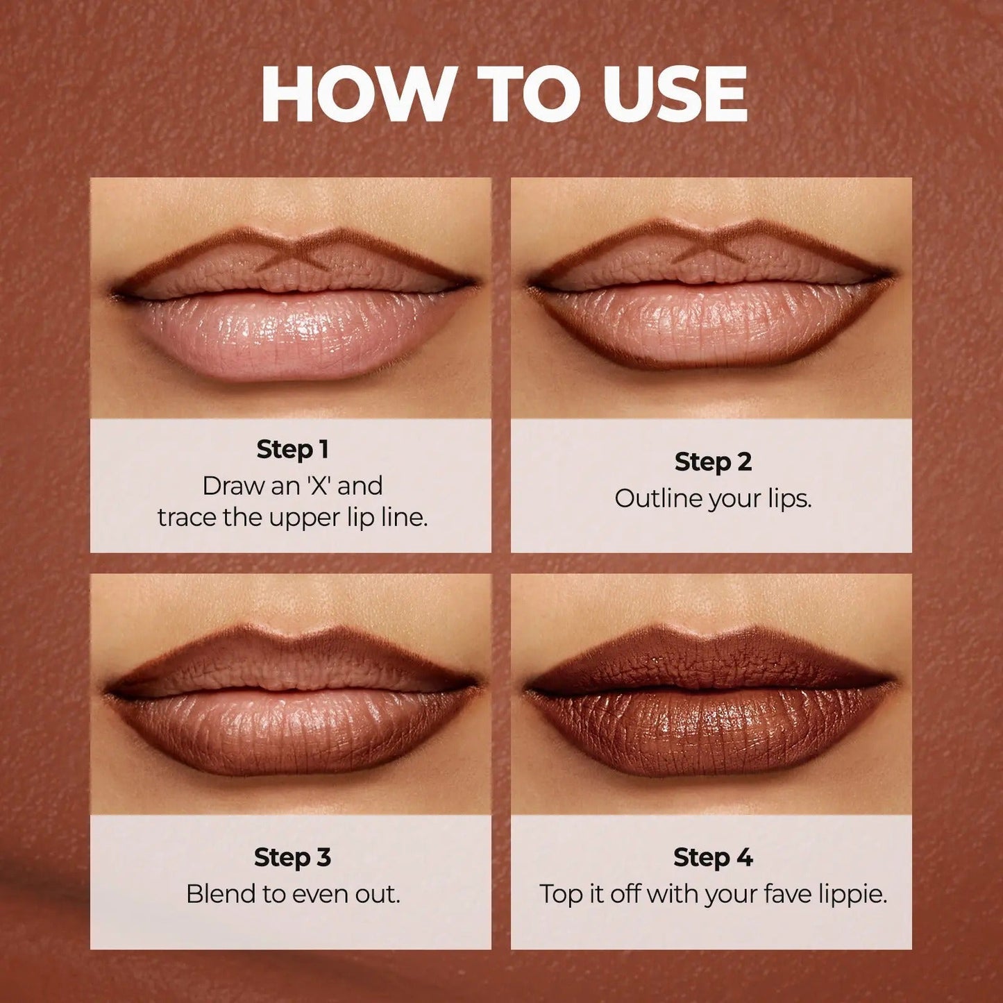 Easy Glide Lip Liner — Creamy, Blendable Color with Smooth Application-9YOE9