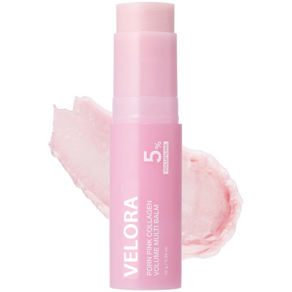 💖 VELORA PDRN Pink Collagen Volume Multi Balm | 🌟 All-In-One Rejuvenating Stick, Firming Anti-Aging, Reduces Fine Lines | 🌼 Specially for Under-Eyes, Neck, Forehead, Smile Lines, and Lip Care | ✨ The Secret Weapon for Youthful Skin-9YOE9