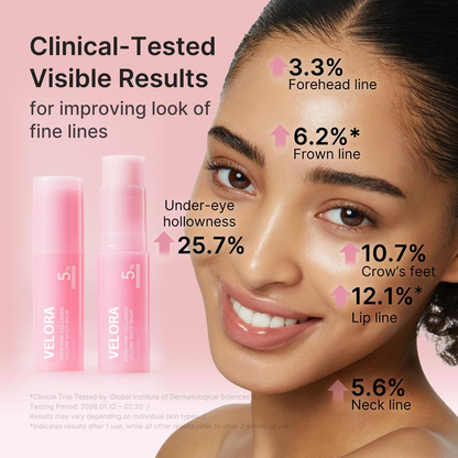 💖 VELORA PDRN Pink Collagen Volume Multi Balm | 🌟 All-In-One Rejuvenating Stick, Firming Anti-Aging, Reduces Fine Lines | 🌼 Specially for Under-Eyes, Neck, Forehead, Smile Lines, and Lip Care | ✨ The Secret Weapon for Youthful Skin-9YOE9